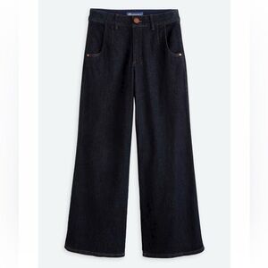 Dark Wash Wide Leg High Rise Jeans Petite 6P